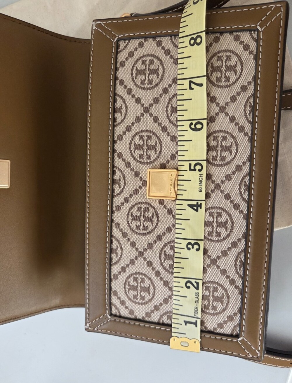 Tory Burch T Monogram Mini Crossbody Bag - Picture 11 of 12